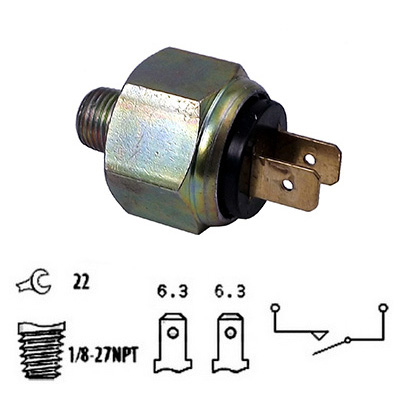 MEAT & DORIA Stoplyskontakt 35018 for LANCIA