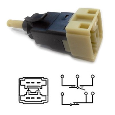MEAT & DORIA Stoplyskontakt 35065 for CHRYSLER SMART MERCEDES-BENZ