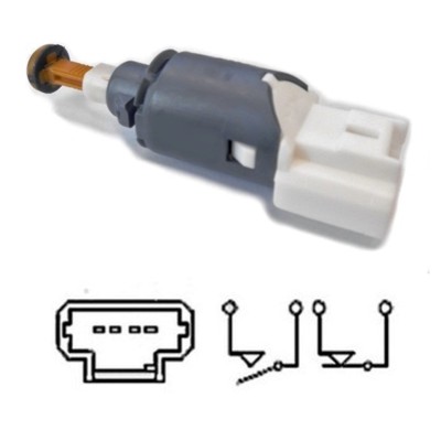 MEAT & DORIA Stoplyskontakt 35083 for GENERAL MOTORS MERCEDES-BENZ NISSAN OPEL RENAULT