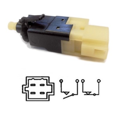 MEAT & DORIA Stoplyskontakt 35101 for VAG SMART MERCEDES-BENZ