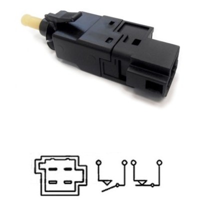 MEAT & DORIA Stoplyskontakt 35106 for MERCEDES-BENZ SMART