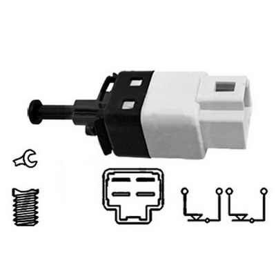 MEAT & DORIA Stoplyskontakt 35108 for GENERAL MOTORS OPEL