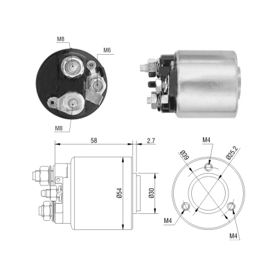MEAT & DORIA Magnetafbryder, starter 46212 for GENERAL MOTORS