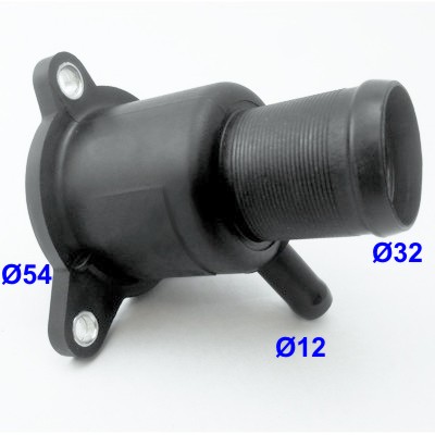 MEAT & DORIA Kølevæskeflange 93141 for VAG RENAULT DACIA