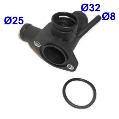 MEAT & DORIA Kølevæskeflange 93118 for FORD VAG