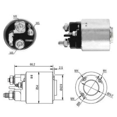 MEAT & DORIA Magnetafbryder, starter 46131 for LANCIA CITROËN/PEUGEOT TOYOTA