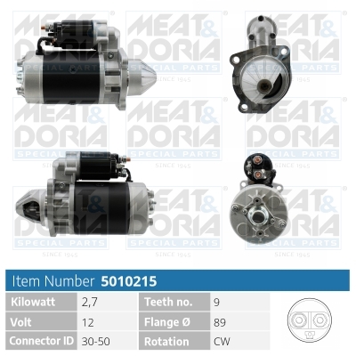 MEAT & DORIA 5010215 for LANCIA IVECO DAF MWM RENAULT TRUCKS INTERNATIONAL