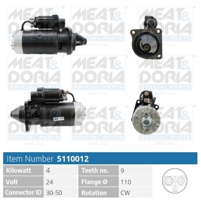MEAT & DORIA 5110012 for IVECO LANCIA