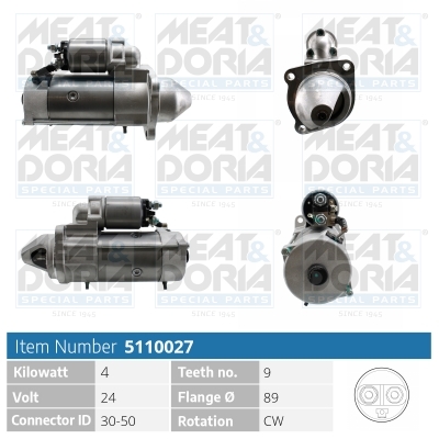 MEAT & DORIA 5110027 for VOLVO IVECO