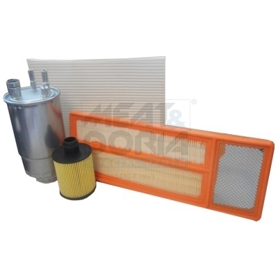 MEAT & DORIA Filter-sæt fkfia187 for CITROËN/PEUGEOT OPEL FORD LANCIA ABARTH GENERAL MOTORS GMC CHRYSLER SUZUKI CHEVROLET PIAGGIO