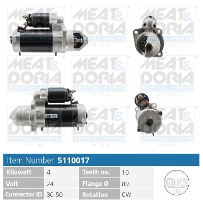 MEAT & DORIA 5110017 for DAF
