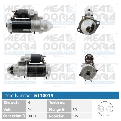 MEAT & DORIA 5110019 for DAF MAN