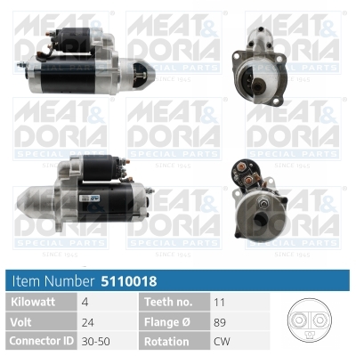 MEAT & DORIA 5110018 for VOLVO
