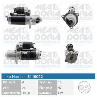 MEAT & DORIA 5110022 for VOLVO VOLGA