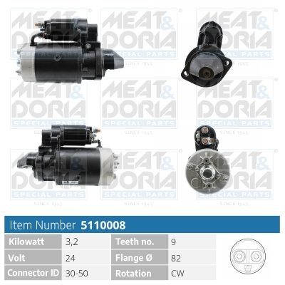 MEAT & DORIA 5110008 for LANCIA