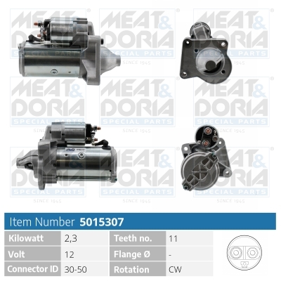 MEAT & DORIA Starter 5015307 for VOLVO FORD
