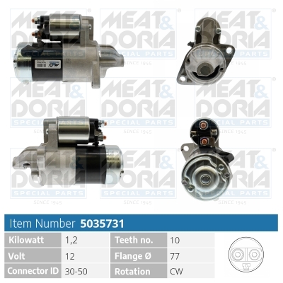 MEAT & DORIA 5035731 for MITSUBISHI