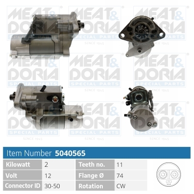 MEAT & DORIA 5040565 for FORD