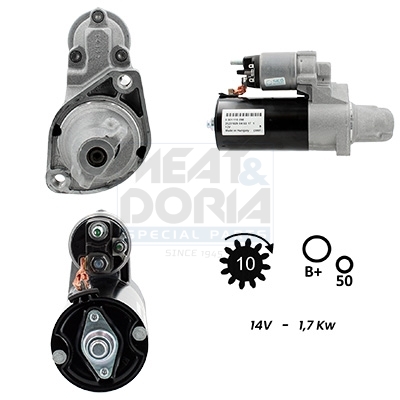 MEAT & DORIA Starter 5010323g for MERCEDES-BENZ
