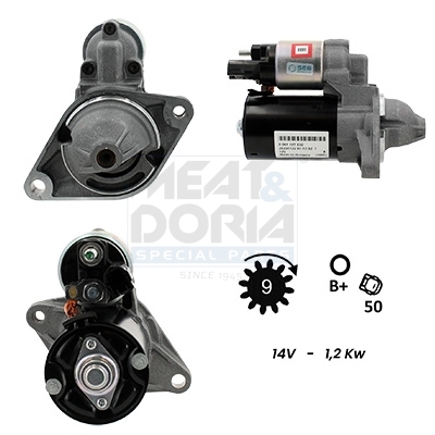 MEAT & DORIA Starter 5010369g for TOYOTA