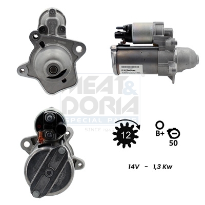 MEAT & DORIA Starter 5010923g for LANCIA