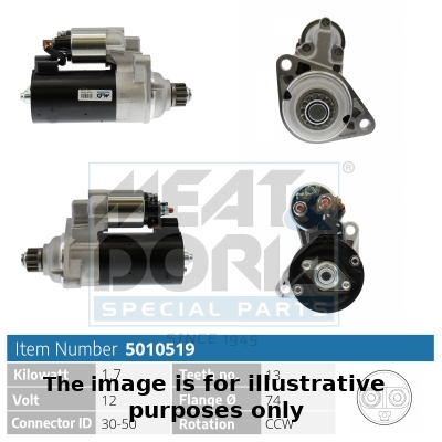 MEAT & DORIA Starter 5010519g for MERCEDES-BENZ