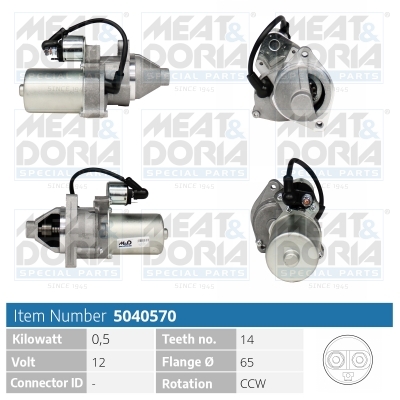 MEAT & DORIA 5040570 for HONDA
