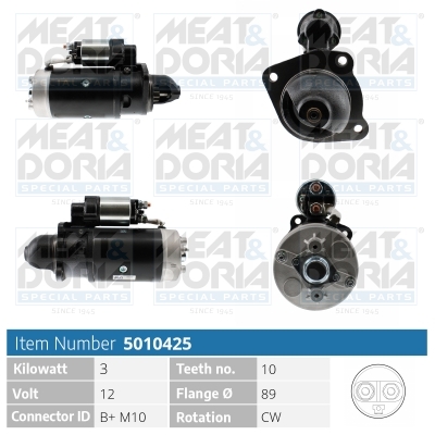 MEAT & DORIA 5010425 for HONDA