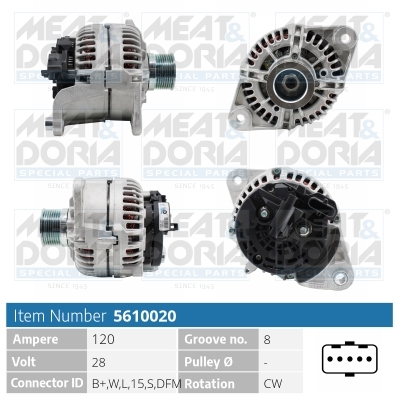MEAT & DORIA 5610020 for VOLVO