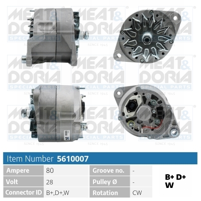 MEAT & DORIA 5610007 for VOLVO