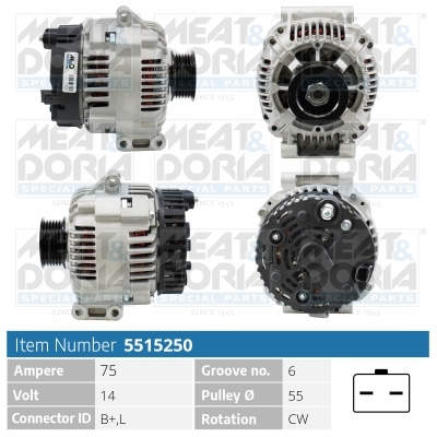 MEAT & DORIA Generator 5515250 for RENAULT