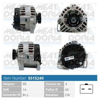 MEAT & DORIA Generator 5515249 for RENAULT