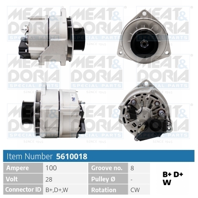 MEAT & DORIA 5610018 for DAF
