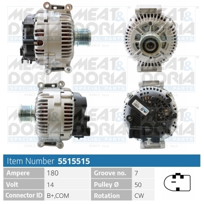 MEAT & DORIA Generator 5515515 for CHRYSLER