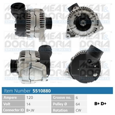 MEAT & DORIA Generator 5510880