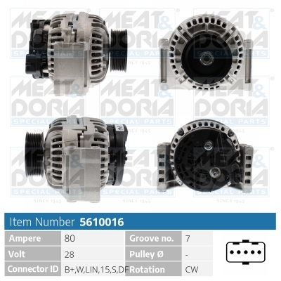 MEAT & DORIA 5610016 for DAF