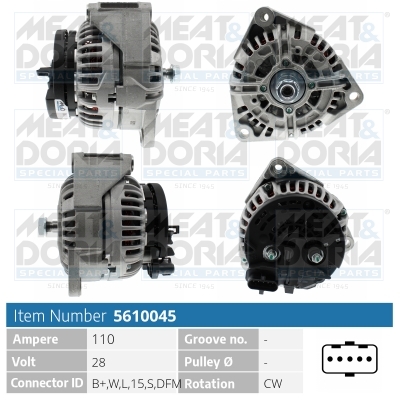 MEAT & DORIA 5610045 for MAN VM