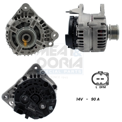 MEAT & DORIA Generator 5510050g for FORD VAG