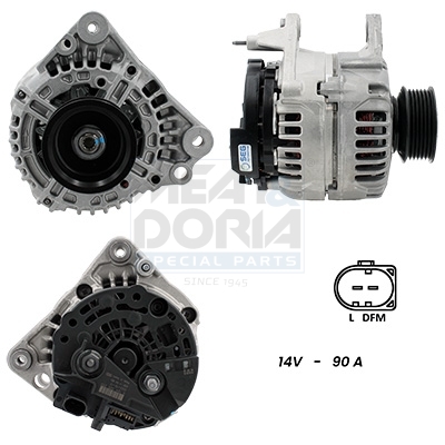 MEAT & DORIA Generator 5510371g for VAG DAF