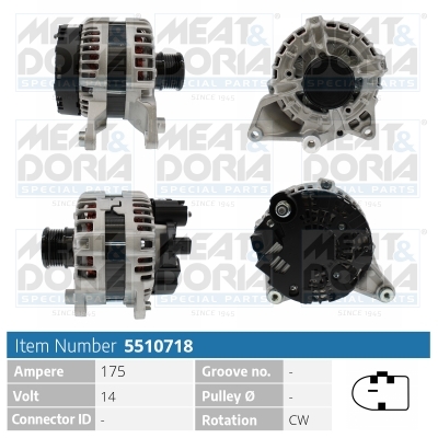 MEAT & DORIA Generator 5510718 for MERCEDES-BENZ