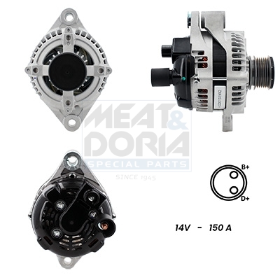 MEAT & DORIA Generator 55401220 for OPEL LANCIA