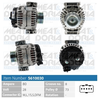 MEAT & DORIA 5610030 for DAF MWM