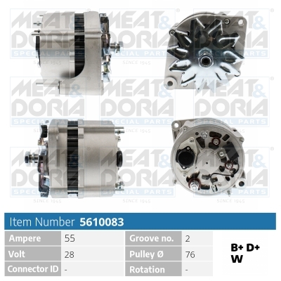 MEAT & DORIA 5610083 for FORD MAN