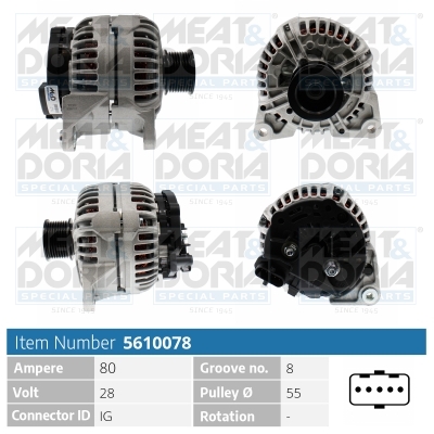 MEAT & DORIA 5610078 for DAF