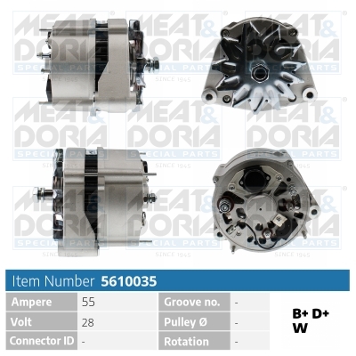 MEAT & DORIA 5610035 for FORD VOLVO LANCIA IVECO MERCEDES-BENZ VAG MAN