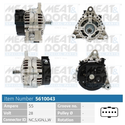 MEAT & DORIA 5610043 for MAN