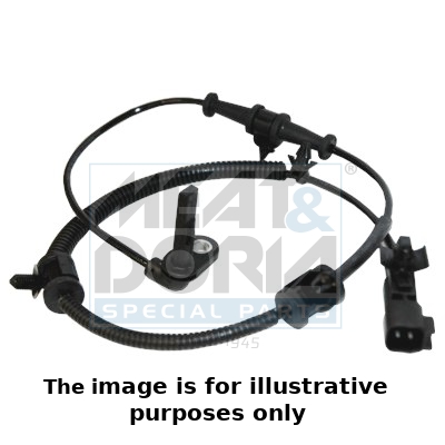 MEAT & DORIA ABS Sensor 90323e venstre foraksel for GENERAL MOTORS OPEL