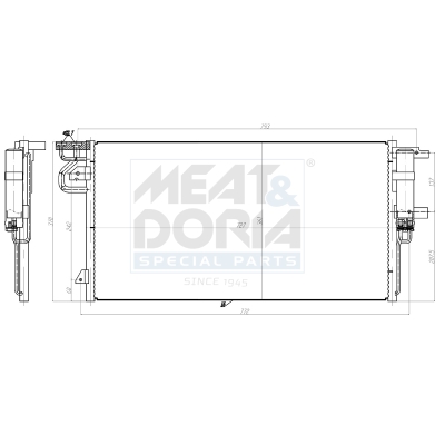 MEAT & DORIA 991278 for FORD