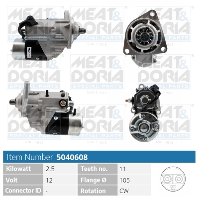 MEAT & DORIA 5040608 for ISUZU DAEWOO
