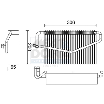 MEAT & DORIA Fordamper, klimaanlæg 997094 for MERCEDES-BENZ
